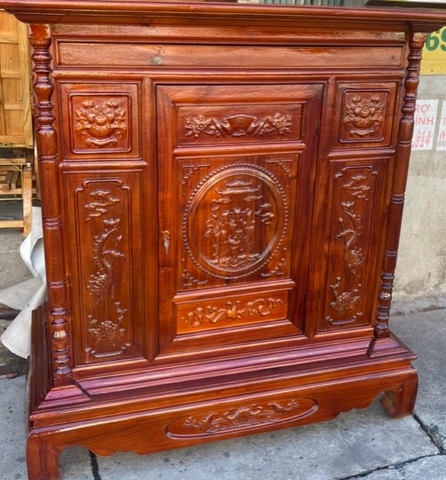 Tủ Thờ gỗ Soan Đào