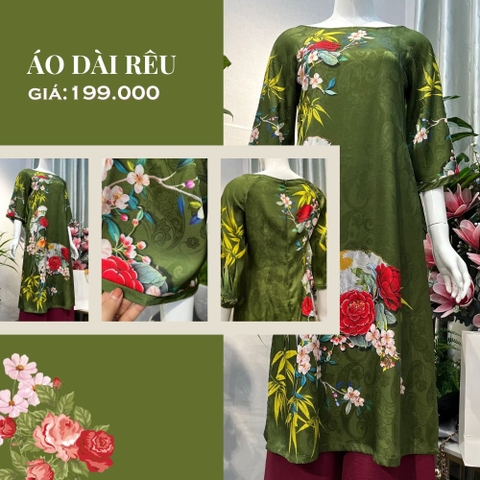 ÁO DÀI RÊU