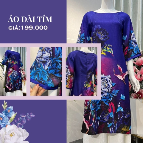 ÁO DÀI TÍM