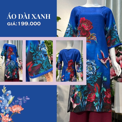 ÁO DÀI XANH