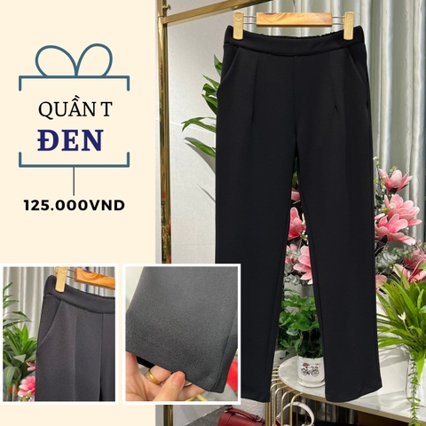Quần T đen