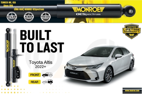 Phuộc giảm xóc MONROE - Toyota Corolla Altis 2022+