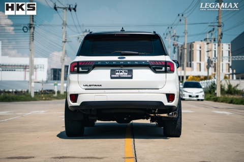 ỐNG PÔ THỂ THAO HKS LEGAMAX - FORD EVEREST NEXT-GEN (2023-), Xả kép hông