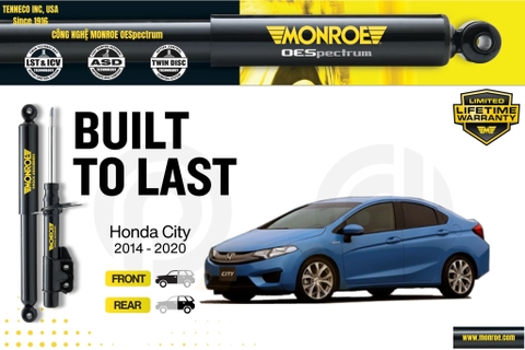 Phuộc giảm xóc MONROE - Honda City 2014 - 2020