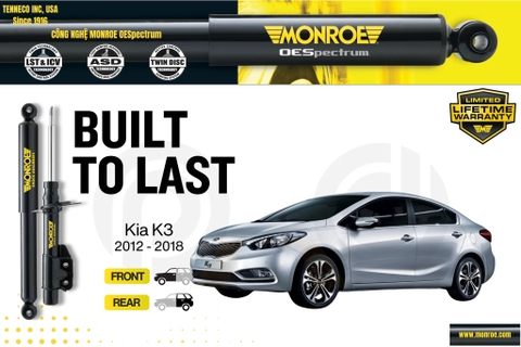 Phuộc giảm xóc MONROE - Kia K3 2012 - 2018