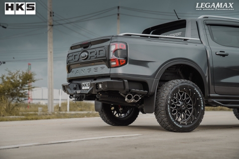 ỐNG PÔ KÉP HKS LEGAMAX - FORD RANGER NEXT-GEN 2023
