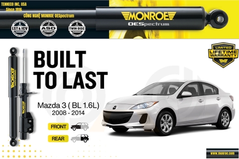 Phuộc giảm xóc MONROE - Mazda 3 (BL 1.6L) 2008 - 2014