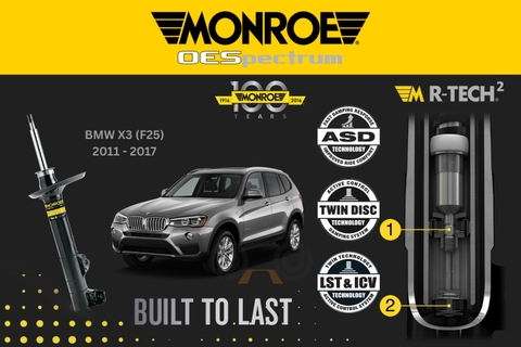 Phuộc giảm xóc MONROE - BMW X3, 2011-2017