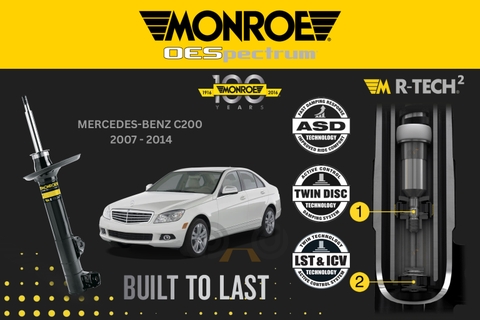 Phuộc giảm xóc MONROE - MERCEDES BENZ C250 2007-2014