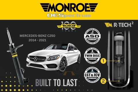 Phuộc giảm xóc MONROE - MERCEDES BENZ C250 2014+