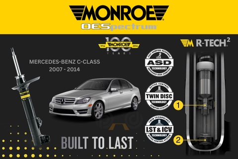 Phuộc giảm xóc MONROE - MERCEDES BENZ C-CLASS