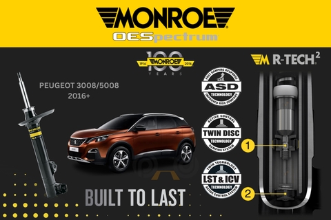 Phuộc giảm xóc MONROE - PEUGOET 5008 / 3008, 2016+