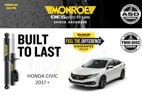 Phuộc giảm xóc MONROE - Honda Civic 2017 - 2024
