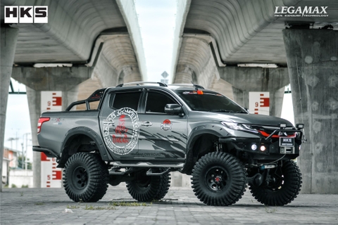 ỐNG PÔ THỂ THAO HKS LEGAMAX - MITSUBISHI TRITON