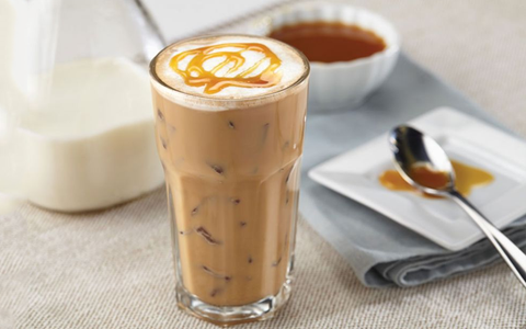 Trà Sữa Caramel Kem Cheese Điền Gia