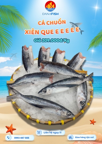 Cá chuồn xiên que