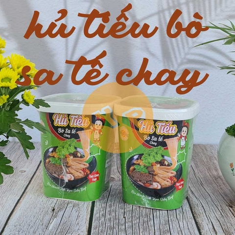 Hủ tiếu bò sa tế chay Âu Lạc