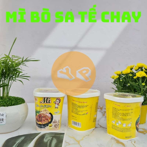 Mì bò sa tế chay Âu Lạc ly 83g