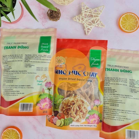 Khô mực chay Thanh Dũng gói 50gram