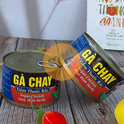 Gà tiềm thuốc bắc chay