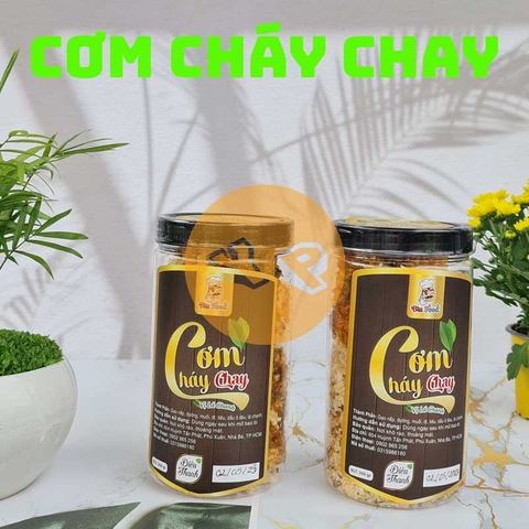 Cơm cháy chay lá chanh BiuFood 200g