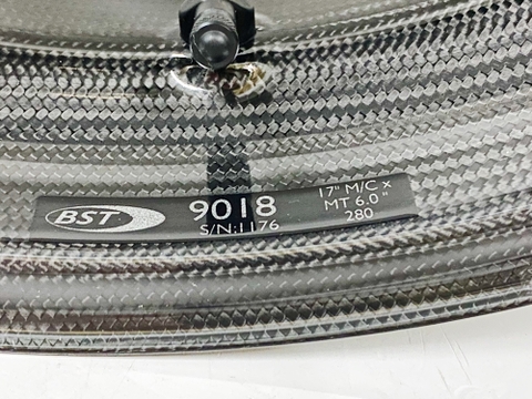 Mâm xe BST Ducati Panigale V4 màu Đen Bóng