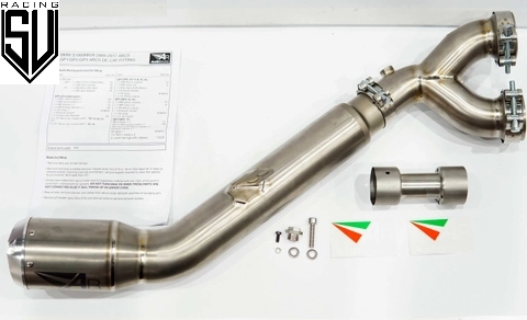 Pô Austin Racing GP1R BMW S1000RR 2017-2019 - Decat