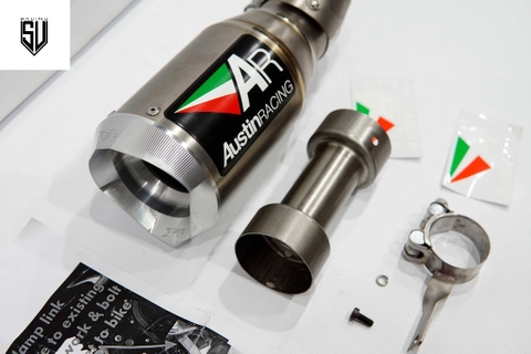 Pô Austin Racing GP1R Kawasaki Ninja 400 - Slip-On