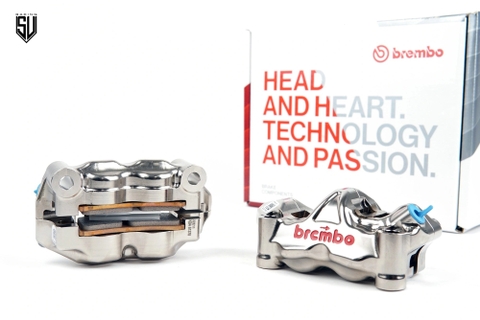 Heo Thắng Brembo GP4-RX 100mm Nickel Trái - Phải
