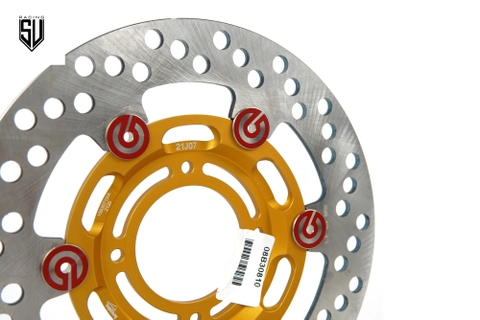 Đĩa Thắng Brembo Racing Khoen Đỏ 218mm