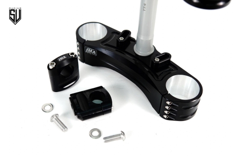 Bộ Chảng Ba I.M.A - Triumph Thruxton Đen Ø 55/56 - TTH22B5556