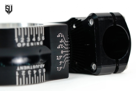 Bộ Chảng Ba I.M.A - Triumph Thruxton Đen Ø 55/56 - TTH22B5556