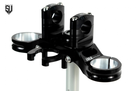 Bộ Chảng Ba I.M.A - Triumph Thruxton Đen Ø 52/55 - TTH22B5255