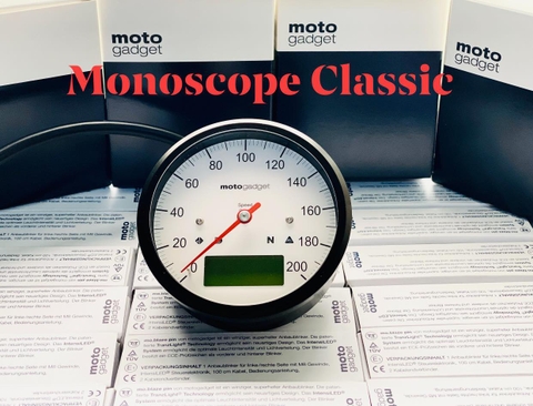 Đồng hồ Motogadget motoscope classic speedo 2003080