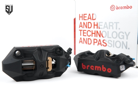 Heo Thắng Brembo M4 100mm Đen