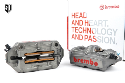 Heo Thắng Brembo M4 100mm Xám