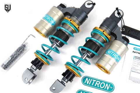Phuộc sau Nitron Honda SH150 Italy R3 - Lò xo Xanh