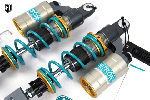 Phuộc sau Nitron Honda SH150 Italy R3 - Lò xo Xanh