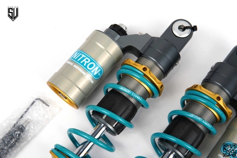 Phuộc sau Nitron Honda SH150 Italy R3 - Lò xo Xanh
