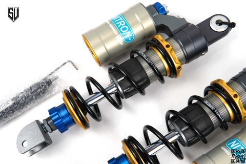 Phuộc sau Nitron Honda SH150 Italy R3 - Lò xo đen