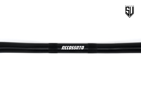 Ghi đông Accossato Nhôm - Đen Ø 22