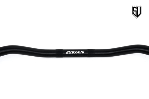 Ghi đông Accossato Nhôm - Đen Ø 22