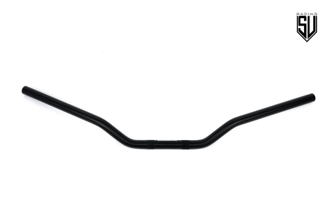 Ghi đông Accossato Nhôm - Đen Ø 22