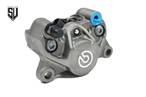 Heo Thắng Brembo P2.34 Xám Logo Bạc