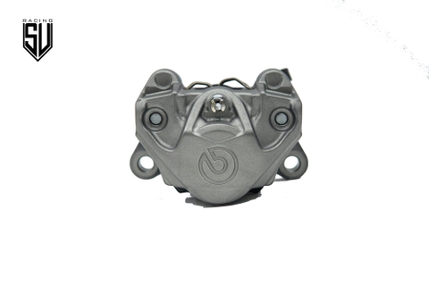 Heo Thắng Brembo P2.34 Xám Logo Đỏ