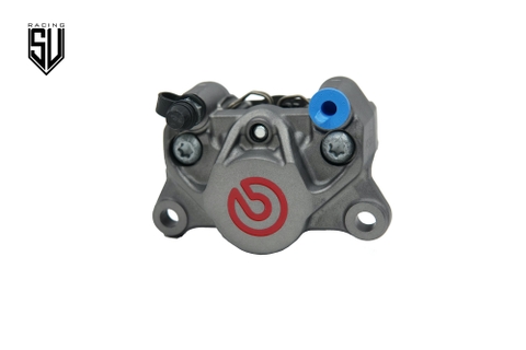 Heo Thắng Brembo P2.34 Xám Logo Đỏ