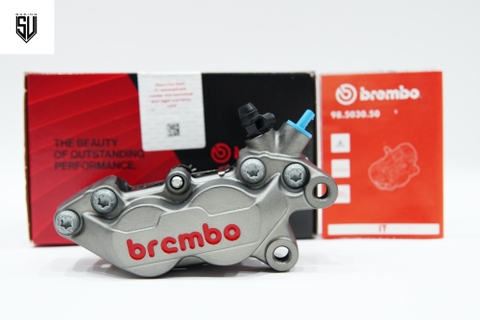 Heo Thắng Brembo P4 30/34 Xám Trái - Phải