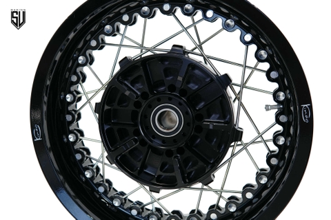 Mâm KINEO BMW R18 Đen Bạc