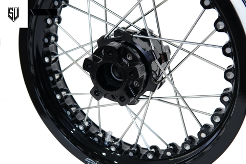 Mâm KINEO BMW R18 Đen Bạc