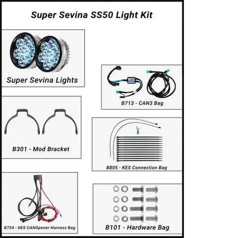 Đèn Clearwater Super Sevina BMW